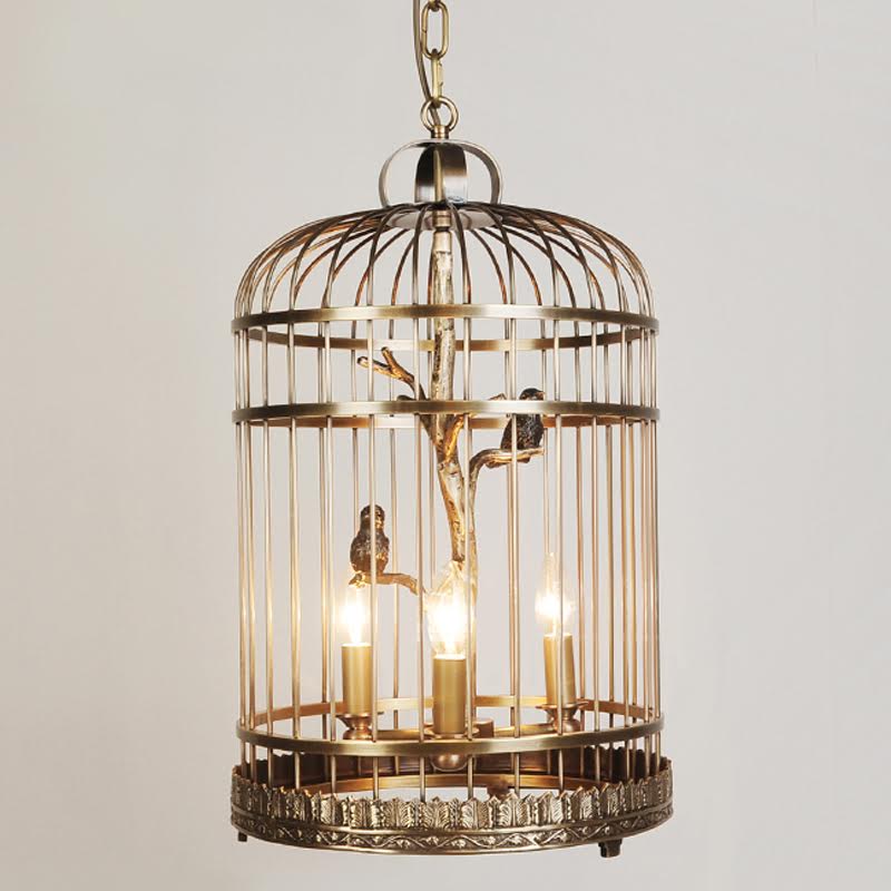Люстра BirdCage tree Латунь Люстра BirdCage tree Латунь в Брянске | Loft Concept