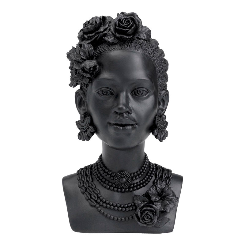 Статуэтка Victoria African Woman Черный Статуэтка Victoria African Woman Черный в Брянске | Loft Concept