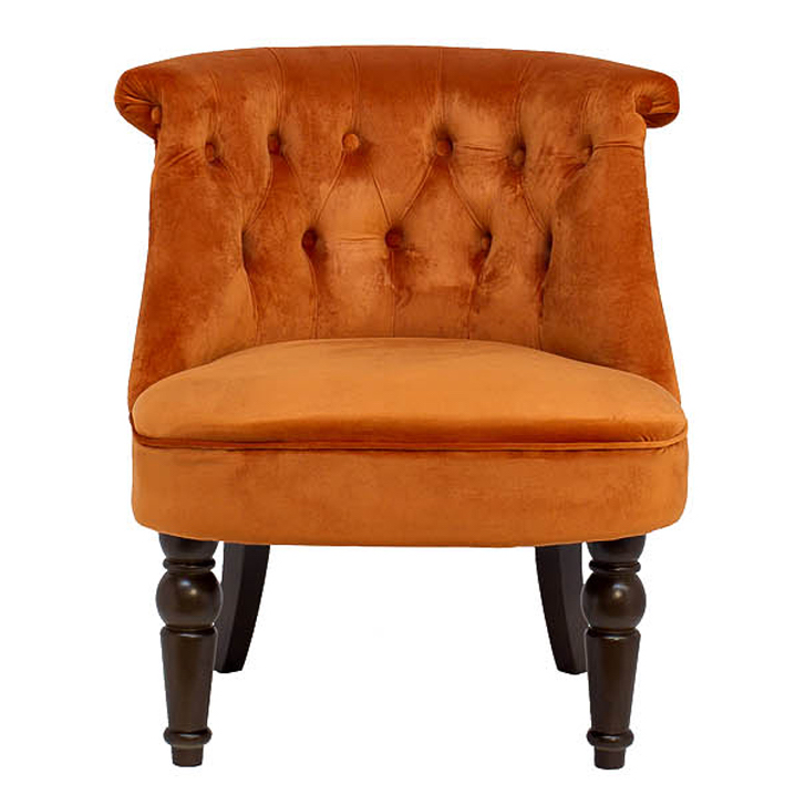 Кресло Terra Armchair Терракотовый Черный Кресло Terra Armchair Терракотовый Черный в Брянске | Loft Concept
