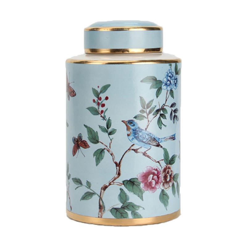 Ваза Garden Blue Vase small Мульти Ваза Garden Blue Vase small Мульти в Брянске | Loft Concept