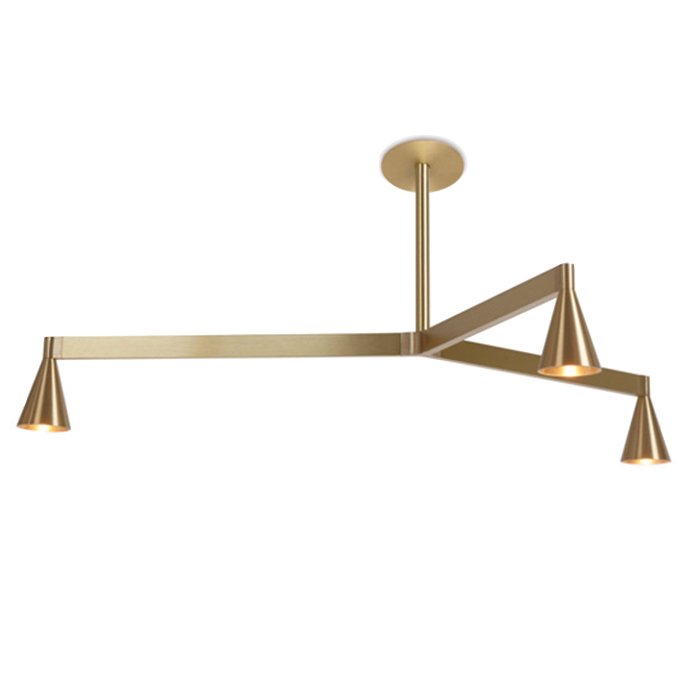 Люстра Austere Ceiling Light Латунь Люстра Austere Ceiling Light Латунь в Брянске | Loft Concept