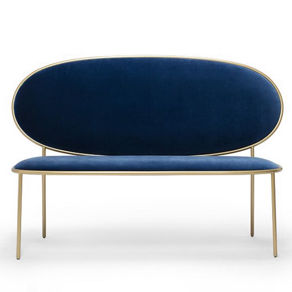 Диван STAY BENCH BY NIKA ZUPANC Золотой Диван STAY BENCH BY NIKA ZUPANC Золотой в Брянске | Loft Concept