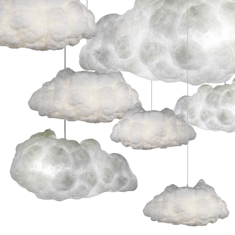 Подвесной светильник Облако Cloud Pendant Light Белый Подвесной светильник Облако Cloud Pendant Light Белый в Брянске | Loft Concept