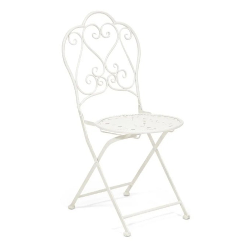 Стул Forged Patterns Love White Белый Стул Forged Patterns Love White Белый в Брянске | Loft Concept