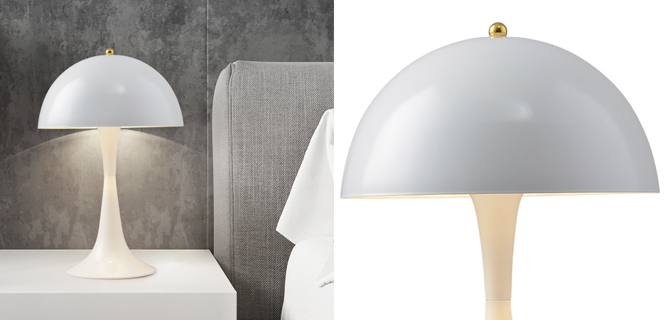 Настольная лампа Walter Table Lamp white Настольная лампа Walter Table Lamp white - Loft-Concept в Брянске