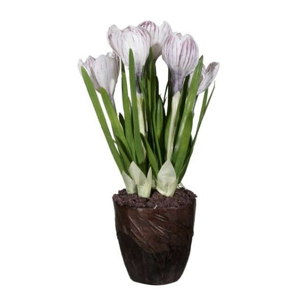 Декоративный искусственный цветок Purple Crocuses Декоративный искусственный цветок Purple Crocuses в Брянске | Loft Concept