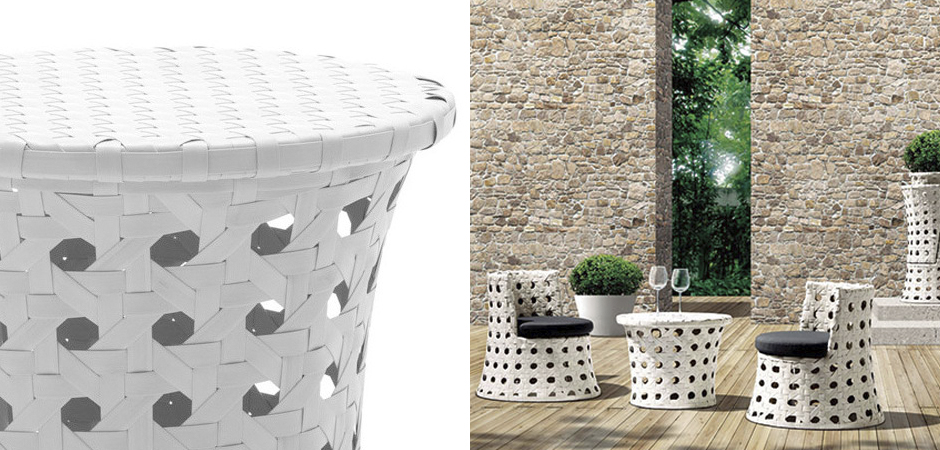 Кофейный стол White Braid Coffee Table Кофейный стол White Braid Coffee Table - Loft-Concept в Брянске