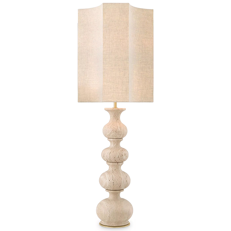 Настольная лампа Eichholtz Table Lamp Mabel Бежевый Настольная лампа Eichholtz Table Lamp Mabel Бежевый в Брянске | Loft Concept