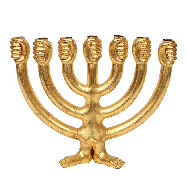 Подсвечник Menorah Глянцевое золото Подсвечник Menorah Глянцевое золото в Брянске | Loft Concept