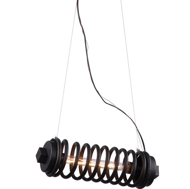 Подвесной светильник Loft Spring Pendant Черный Подвесной светильник Loft Spring Pendant Черный в Брянске | Loft Concept