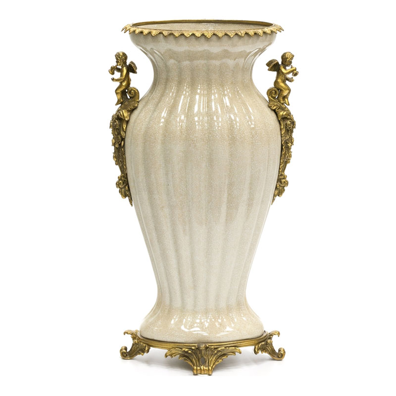 Ваза Bronze Angel Vase Бронза Бежевый Ваза Bronze Angel Vase Бронза Бежевый в Брянске | Loft Concept