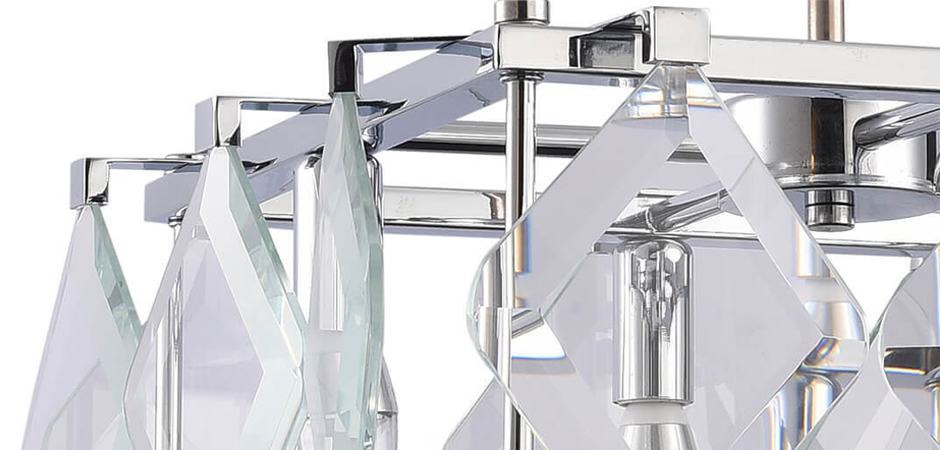 Люстра Glass Rhombus Lighting square Люстра Glass Rhombus Lighting square - Loft-Concept в Брянске