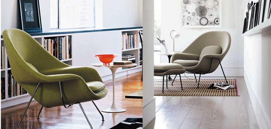 Кресло Womb Chair and Ottoman Кресло Womb Chair and Ottoman - Loft-Concept в Брянске