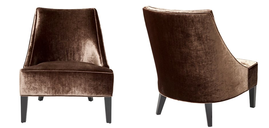 Кресло Eichholtz Chair Dulwich Aegean orange Кресло Eichholtz Chair Dulwich Aegean orange - Loft-Concept в Брянске