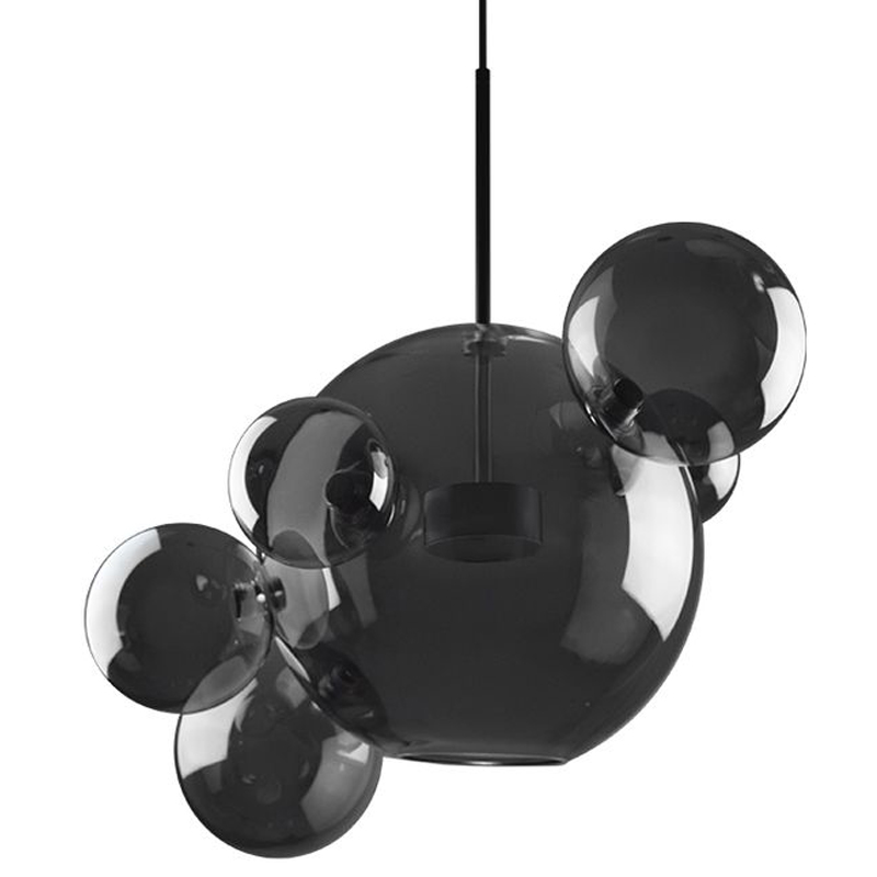 Подвесной светильник Giopato & Coombes 06 Bubble smoky Дымчатый (Smoke) в Брянске | Loft Concept 