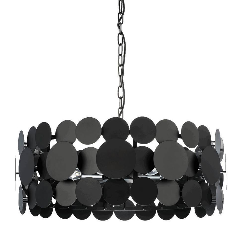 Люстра Black Matte Disk D60 Черный матовый Люстра Black Matte Disk D60 Черный матовый в Брянске | Loft Concept