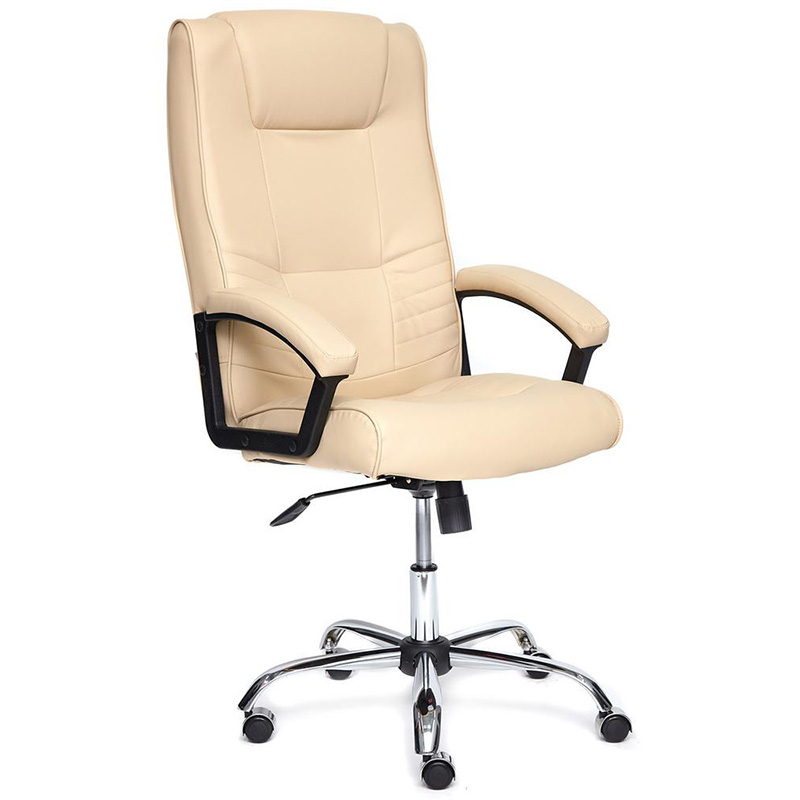 Кресло Gabriel Eco-Leather chair Бежевый Кресло Gabriel Eco-Leather chair Бежевый в Брянске | Loft Concept