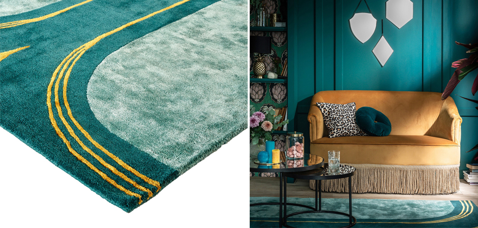 Ковер Carpet Green & Gold - Loft-Concept в Брянске