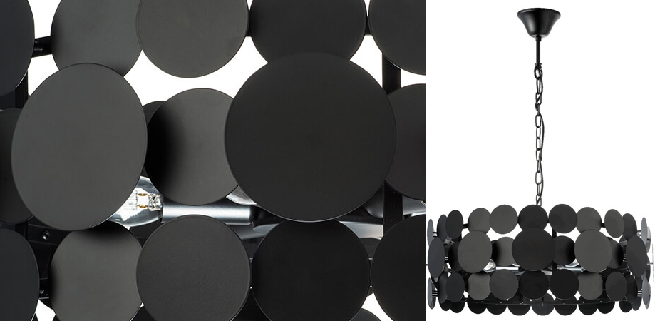 Люстра Black Matte Disk D60 Люстра Black Matte Disk D60 - Loft-Concept в Брянске