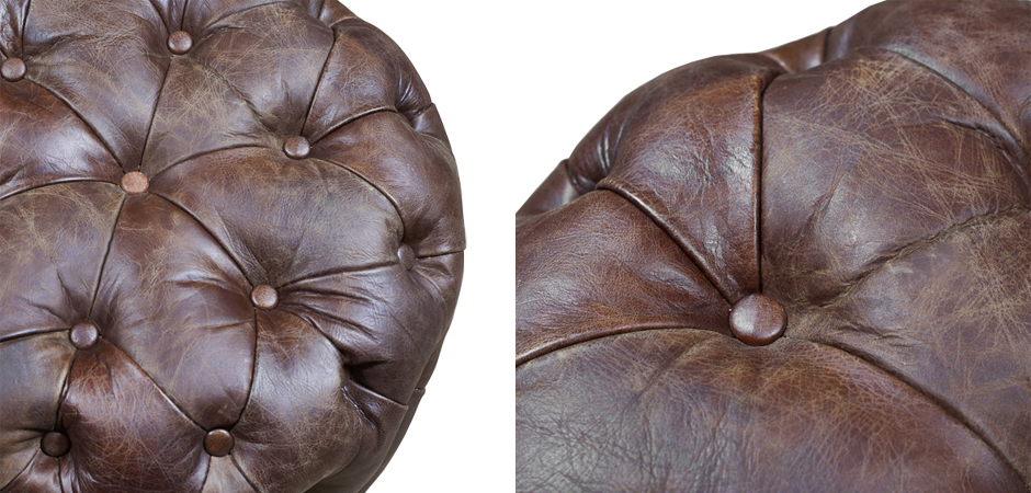 Пуф Loft Leather Buttons Пуф Loft Leather Buttons - Loft-Concept в Брянске