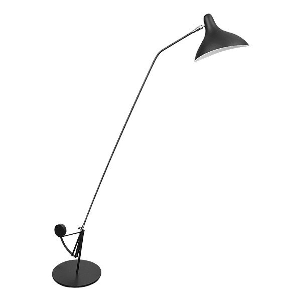 Торшер Lampara Floor Lamp Черный Хром Белый Торшер Lampara Floor Lamp Черный Хром Белый в Брянске | Loft Concept