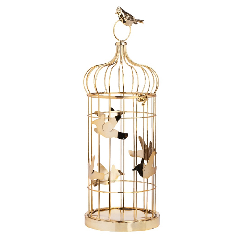 Подсвечник Bird Cage Золотой Подсвечник Bird Cage Золотой в Брянске | Loft Concept