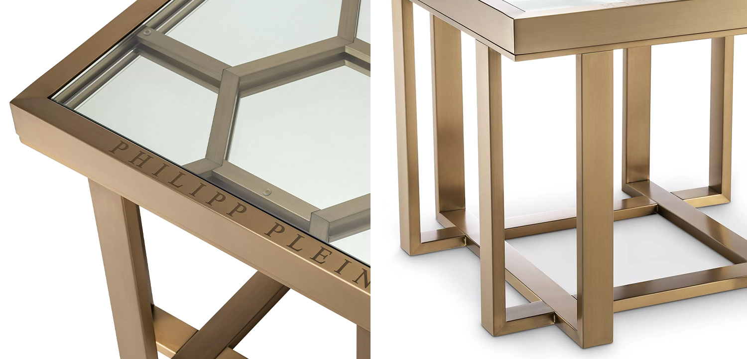 Приставной стол Philipp Plein Side Table Skeleton - фото №1