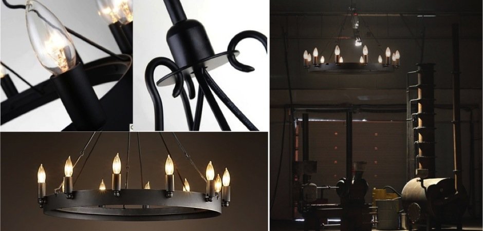 Люстра Camino Round Chandelier Люстра Camino Round Chandelier - Loft-Concept в Брянске