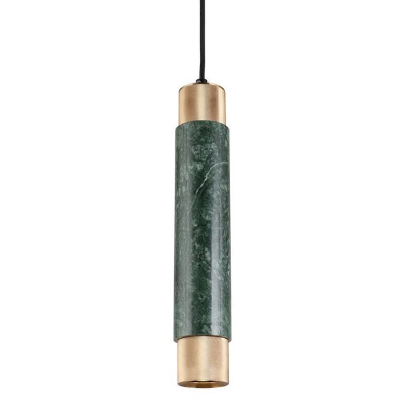 Подвесной светильник Cocktail Tube Изумрудный Изумрудный Золотой Подвесной светильник Cocktail Tube Изумрудный Изумрудный Золотой в Брянске | Loft Concept