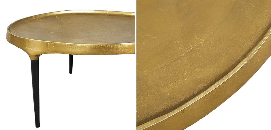 Кофейный стол Brass Stains Table Кофейный стол Brass Stains Table - Loft-Concept в Брянске