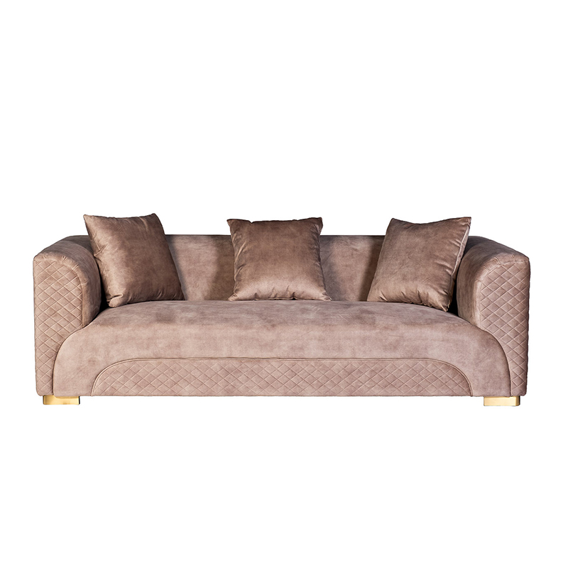 Диван Ingrid three-seater sofa Бежевый Диван Ingrid three-seater sofa Бежевый в Брянске | Loft Concept