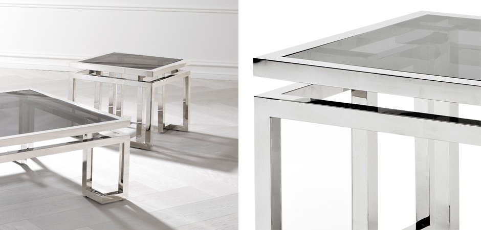 Приставной стол Eichholtz Side Table Palmer Приставной стол Eichholtz Side Table Palmer - Loft-Concept в Брянске