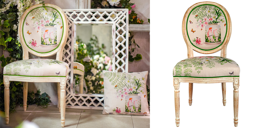 Стул Lilies and Orchids Stool Стул Lilies and Orchids Stool - Loft-Concept в Брянске