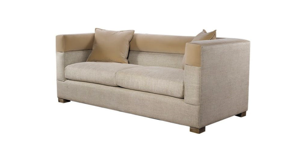 Диван Modena Sofa Linen and Velvet Sofa Диван Modena Sofa Linen and Velvet Sofa - Loft-Concept в Брянске