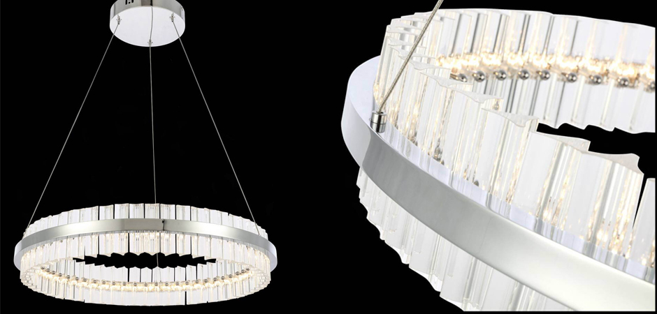 Люстра Ring Horizontal Chrome Люстра Ring Horizontal Chrome - Loft-Concept в Брянске