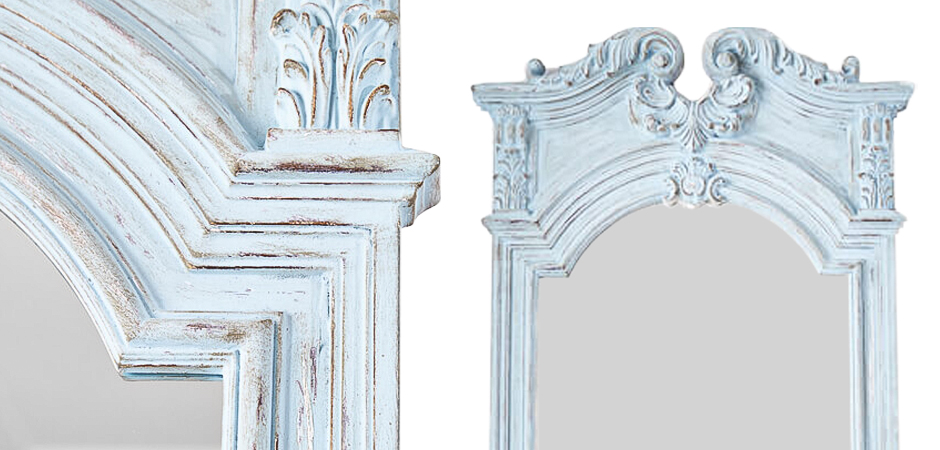 Зеркало Lupescu Mirror Pastel Blue Зеркало Lupescu Mirror Pastel Blue - Loft-Concept в Брянске