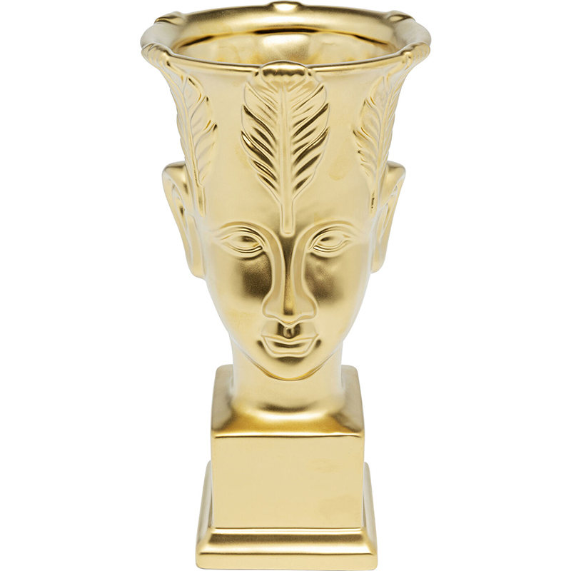 Ваза Golden Face Vase 31 Золотой Ваза Golden Face Vase 31 Золотой в Брянске | Loft Concept