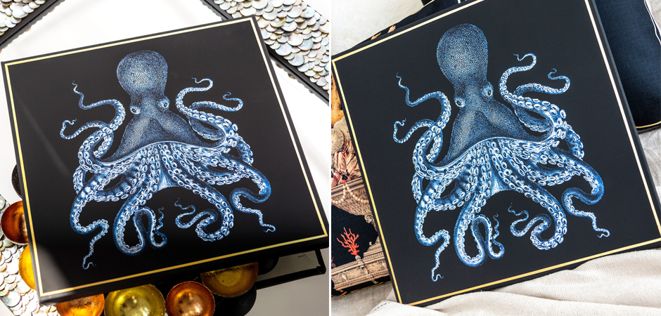 Постер Blue Octopus Poster 2 Постер Blue Octopus Poster 2 - Loft-Concept в Брянске