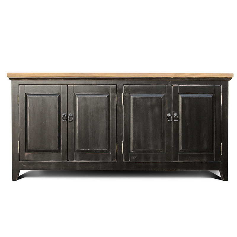Комод в стиле прованс Sidsel Provence HARMONIE Antique Black Черный Черный в Брянске | Loft Concept 