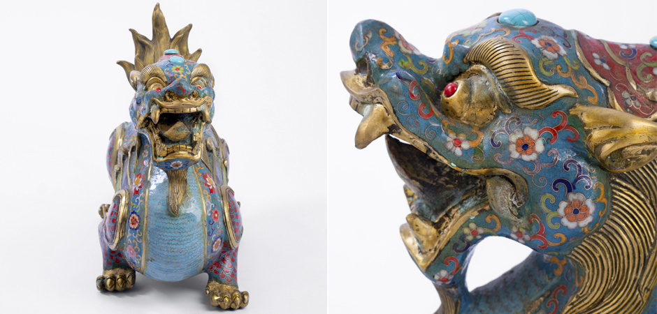 Большой Бронзовый Китайский дракон - Loft-Concept в Брянске