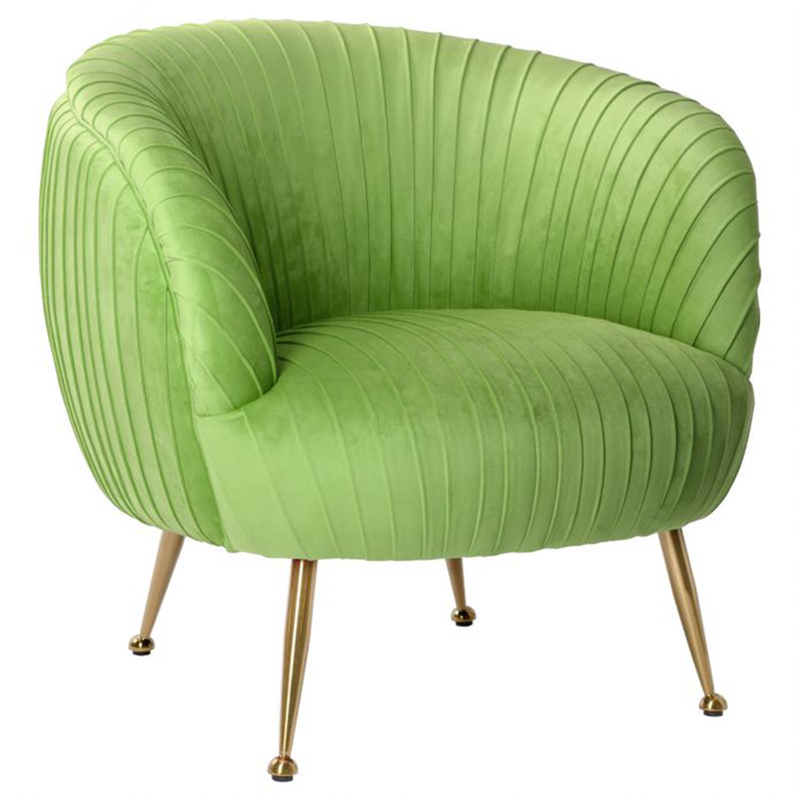 Кресло SOUFFLE CHAIR green матовое золото Зеленый Кресло SOUFFLE CHAIR green матовое золото Зеленый в Брянске | Loft Concept