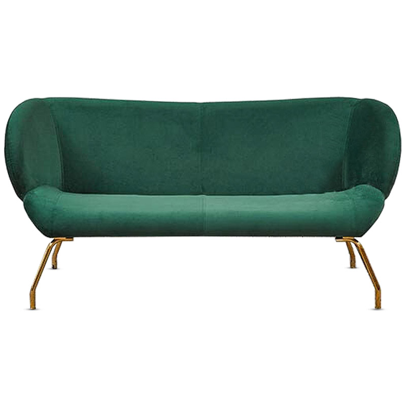 Диван Branca Sofa Изумрудный Глянцевое золото Диван Branca Sofa Изумрудный Глянцевое золото в Брянске | Loft Concept