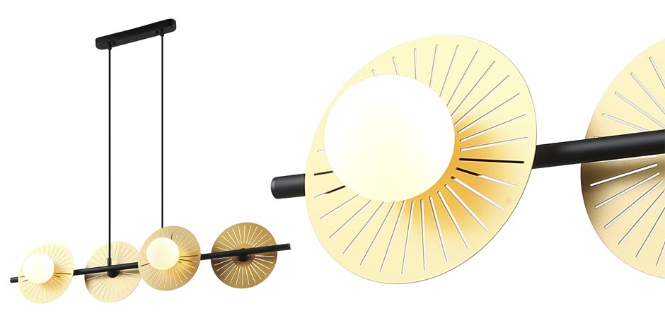 Люстра Balls & Discs Horizontal 4 Люстра Balls & Discs Horizontal 4 - Loft-Concept в Брянске