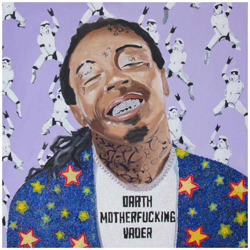 Картина “Darth Motherfucking Vader Lil Wayne” Мульти Картина “Darth Motherfucking Vader Lil Wayne” Мульти в Брянске | Loft Concept