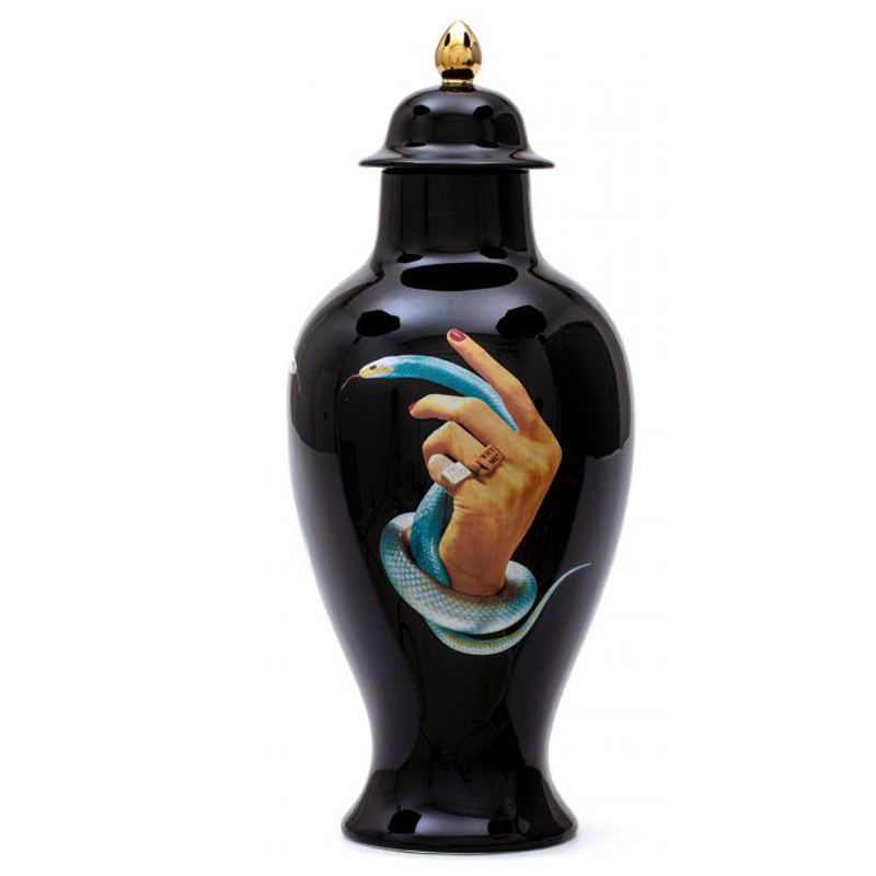 Ваза Seletti Vase Hands with Snakes Мульти Ваза Seletti Vase Hands with Snakes Мульти в Брянске | Loft Concept