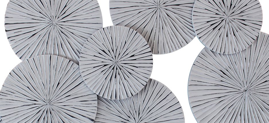 Арт-объект Apollo Gray Wall Plaque Disc Арт-объект Apollo Gray Wall Plaque Disc - Loft-Concept в Брянске