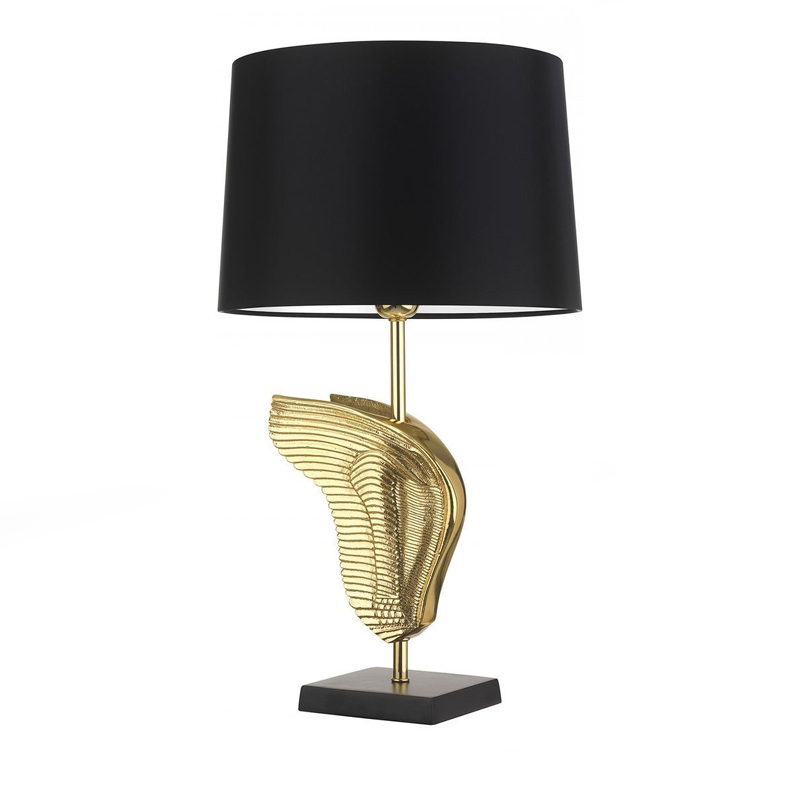 Настольная лампа Hermes Wings Table lamp Латунь Черный Настольная лампа Hermes Wings Table lamp Латунь Черный в Брянске | Loft Concept
