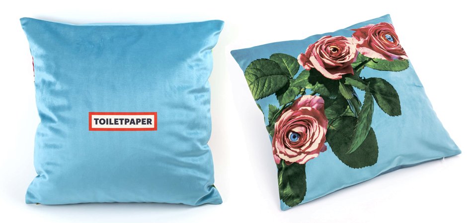 Подушка Seletti Cushion Roses Toiletpaper - Loft-Concept в Брянске