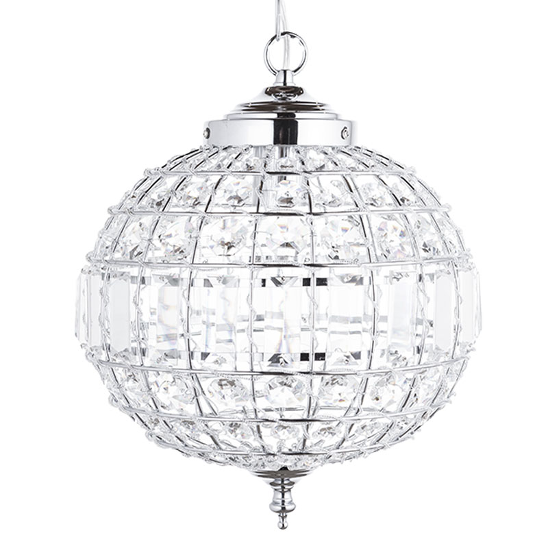 Подвесной светильник Casbah Crystal silver 30 Серебряный Подвесной светильник Casbah Crystal silver 30 Серебряный в Брянске | Loft Concept
