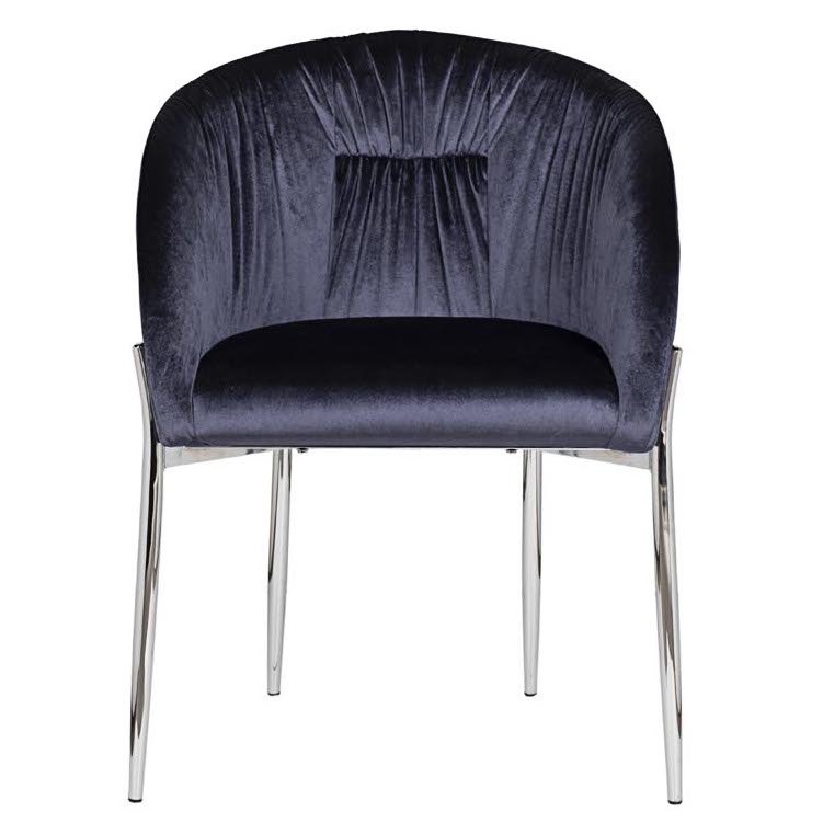 Стул Miranda Chair blue Темно-синий Нержавеющая сталь Стул Miranda Chair blue Темно-синий Нержавеющая сталь в Брянске | Loft Concept